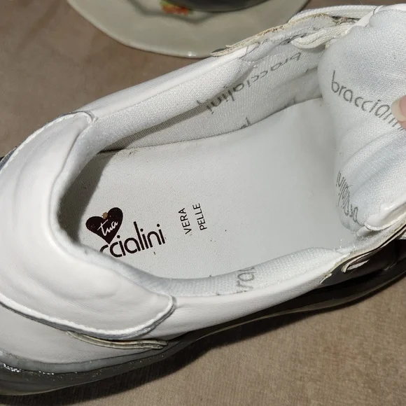 Braccialini White Sneakers - Picture 7 of 11